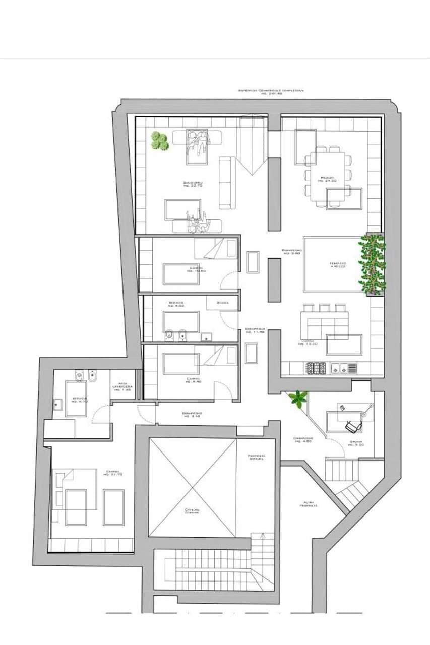 Attico in palazzo storico a COMO gallery 36