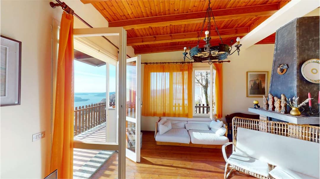 Villa panoramica con vista totale sul lago maggiore gallery 8
